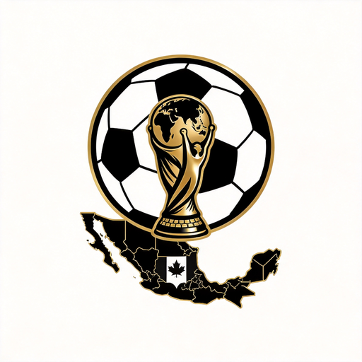 美加墨世界杯赛程表 Logo